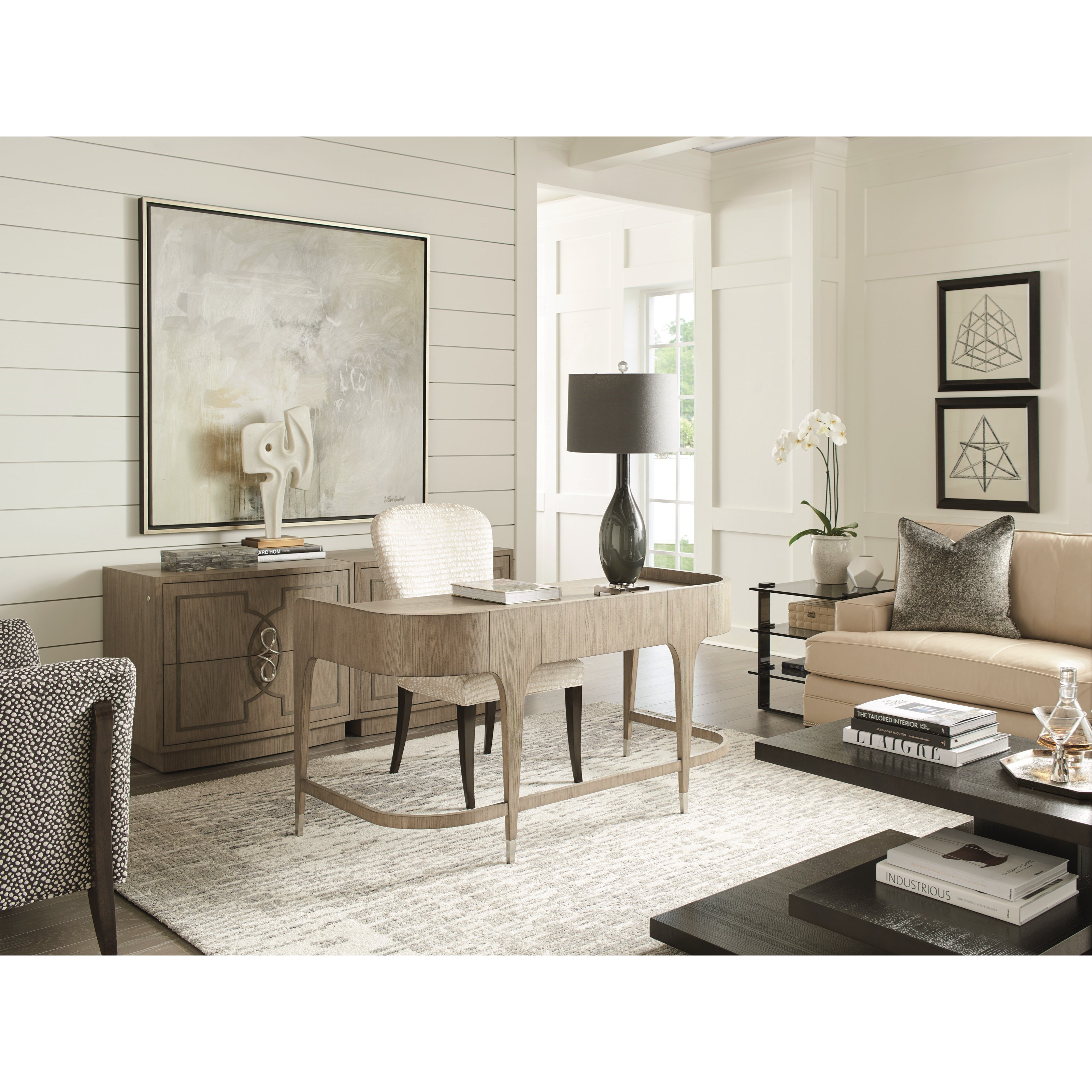 Sligh Studio Designs 100SD410 Hamilton 3Drawer Writing Desk Baer's